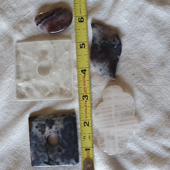 Assorted gemstone focal pendants DESTASH - Picture 7 of 7